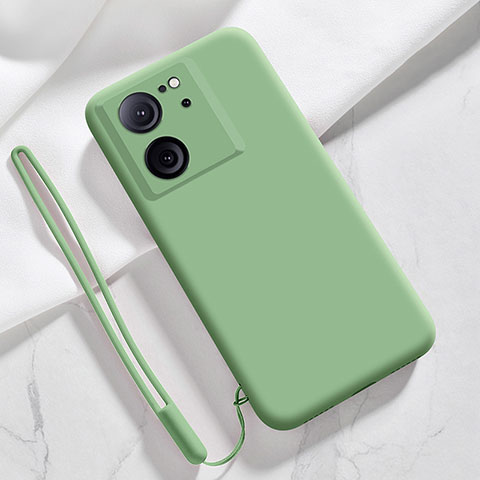 Funda Silicona Ultrafina Goma 360 Grados Carcasa YK1 para Xiaomi Mi 13T Pro 5G Verde