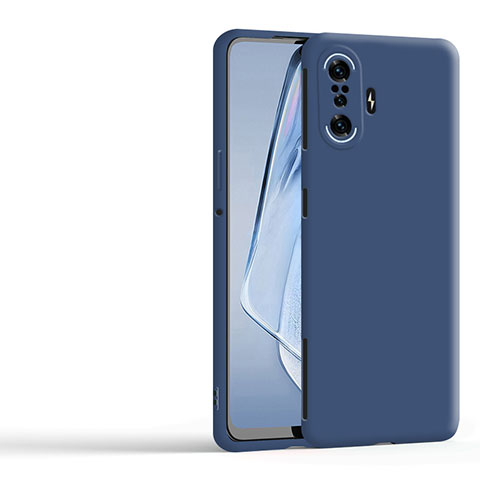 Funda Silicona Ultrafina Goma 360 Grados Carcasa YK1 para Xiaomi Poco F3 GT 5G Azul