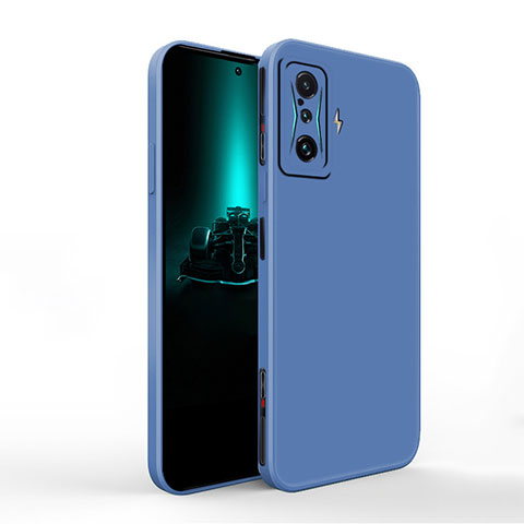 Funda Silicona Ultrafina Goma 360 Grados Carcasa YK1 para Xiaomi Poco F4 GT 5G Azul