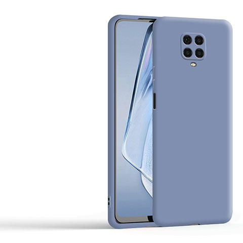 Funda Silicona Ultrafina Goma 360 Grados Carcasa YK1 para Xiaomi Poco M2 Pro Gris Lavanda