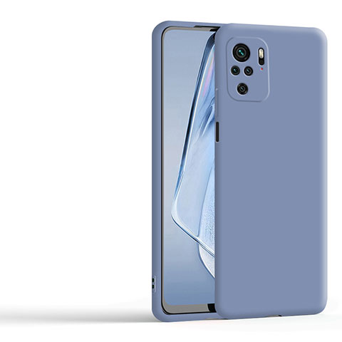 Funda Silicona Ultrafina Goma 360 Grados Carcasa YK1 para Xiaomi Poco M5S Gris Lavanda