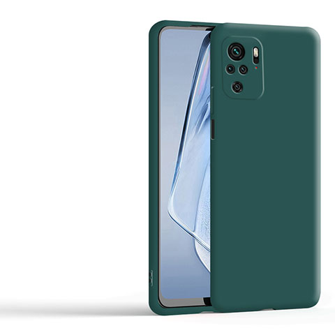 Funda Silicona Ultrafina Goma 360 Grados Carcasa YK1 para Xiaomi Poco M5S Verde