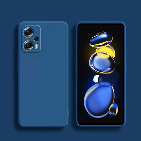 Funda Silicona Ultrafina Goma 360 Grados Carcasa YK1 para Xiaomi Poco X4 GT 5G Azul