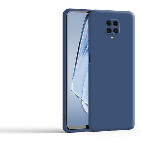 Funda Silicona Ultrafina Goma 360 Grados Carcasa YK1 para Xiaomi Redmi Note 9 Pro Azul