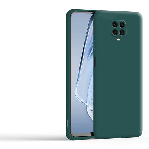 Funda Silicona Ultrafina Goma 360 Grados Carcasa YK1 para Xiaomi Redmi Note 9S Verde