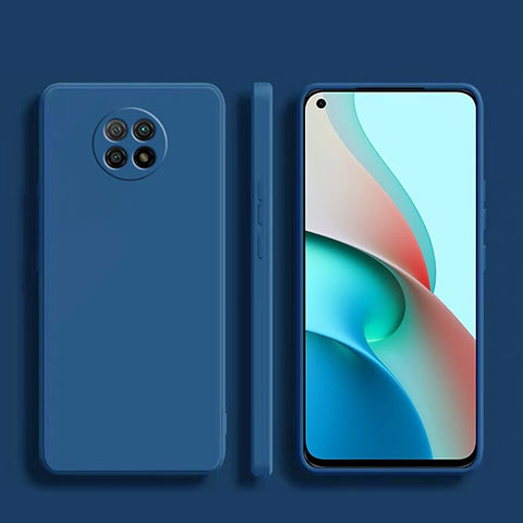 Funda Silicona Ultrafina Goma 360 Grados Carcasa YK1 para Xiaomi Redmi Note 9T 5G Azul