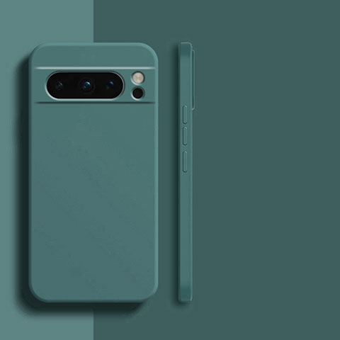 Funda Silicona Ultrafina Goma 360 Grados Carcasa YK2 para Google Pixel 8 Pro 5G Verde