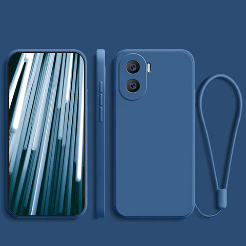 Funda Silicona Ultrafina Goma 360 Grados Carcasa YK2 para Huawei Honor X40i 5G Azul