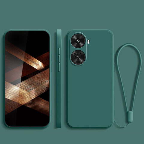 Funda Silicona Ultrafina Goma 360 Grados Carcasa YK2 para Huawei Nova 11 SE Verde