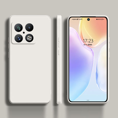 Funda Silicona Ultrafina Goma 360 Grados Carcasa YK2 para OnePlus 10 Pro 5G Blanco