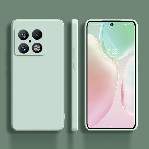 Funda Silicona Ultrafina Goma 360 Grados Carcasa YK2 para OnePlus 10 Pro 5G Menta Verde