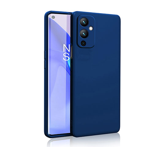 Funda Silicona Ultrafina Goma 360 Grados Carcasa YK2 para OnePlus 9 5G Azul