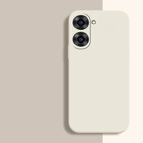 Funda Silicona Ultrafina Goma 360 Grados Carcasa YK2 para Realme 10S 5G Blanco