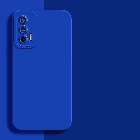 Funda Silicona Ultrafina Goma 360 Grados Carcasa YK2 para Realme GT Neo 2T 5G Azul