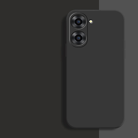 Funda Silicona Ultrafina Goma 360 Grados Carcasa YK2 para Realme V30t 5G Negro