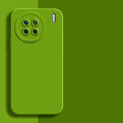 Funda Silicona Ultrafina Goma 360 Grados Carcasa YK2 para Vivo X90 5G Verde