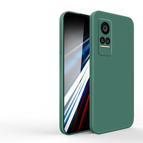 Funda Silicona Ultrafina Goma 360 Grados Carcasa YK2 para Xiaomi Civi 1S 5G Verde Noche