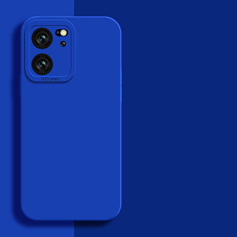 Funda Silicona Ultrafina Goma 360 Grados Carcasa YK2 para Xiaomi Mi 13T 5G Azul