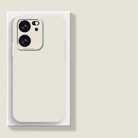 Funda Silicona Ultrafina Goma 360 Grados Carcasa YK2 para Xiaomi Mi 13T 5G Blanco