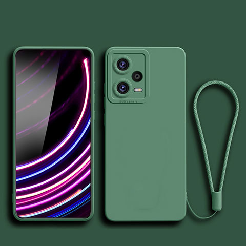 Funda Silicona Ultrafina Goma 360 Grados Carcasa YK2 para Xiaomi Poco X5 5G Verde Noche