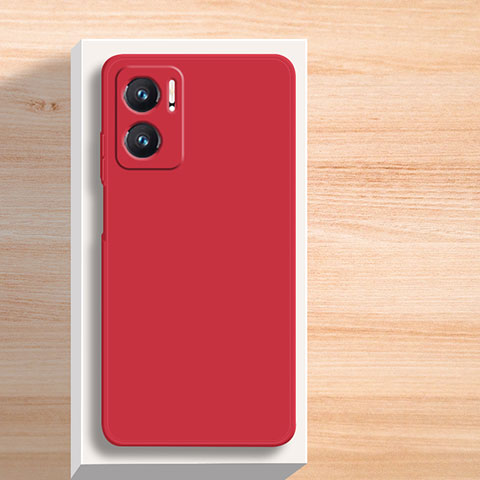Funda Silicona Ultrafina Goma 360 Grados Carcasa YK2 para Xiaomi Redmi 11 Prime 5G Rojo