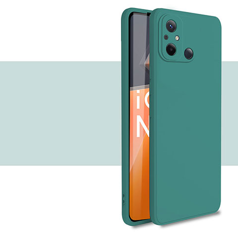 Funda Silicona Ultrafina Goma 360 Grados Carcasa YK2 para Xiaomi Redmi 12C 4G Verde