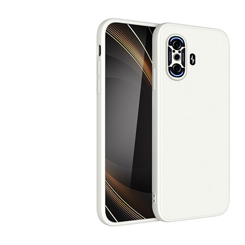 Funda Silicona Ultrafina Goma 360 Grados Carcasa YK2 para Xiaomi Redmi K40 Gaming 5G Blanco