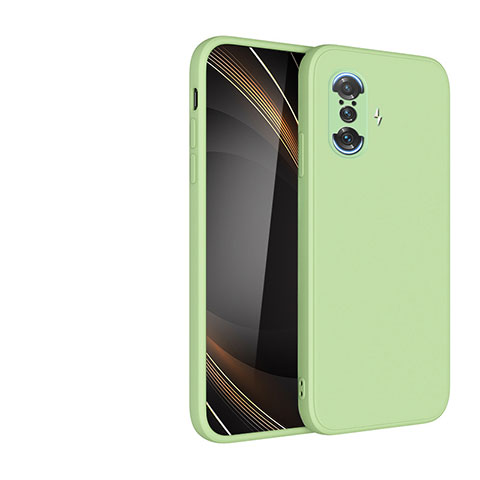 Funda Silicona Ultrafina Goma 360 Grados Carcasa YK2 para Xiaomi Redmi K40 Gaming 5G Menta Verde