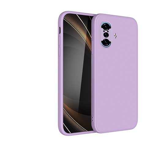 Funda Silicona Ultrafina Goma 360 Grados Carcasa YK2 para Xiaomi Redmi K40 Gaming 5G Morado