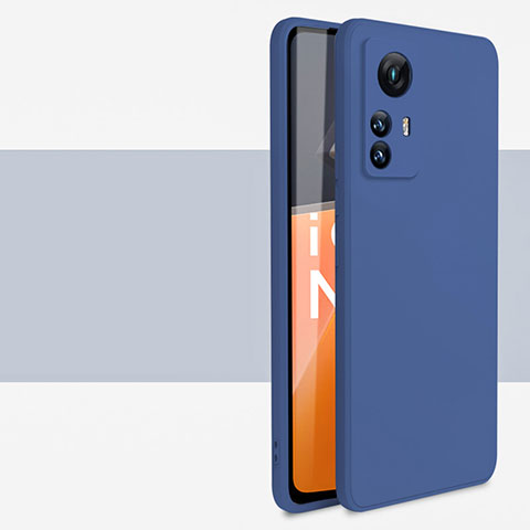 Funda Silicona Ultrafina Goma 360 Grados Carcasa YK2 para Xiaomi Redmi K50 Ultra 5G Azul