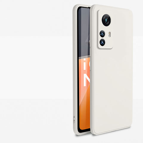 Funda Silicona Ultrafina Goma 360 Grados Carcasa YK2 para Xiaomi Redmi K50 Ultra 5G Blanco