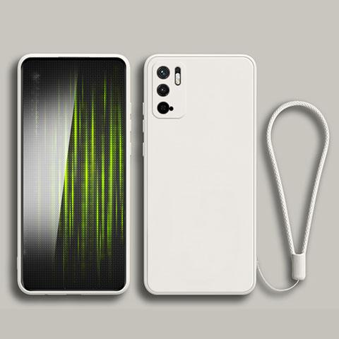 Funda Silicona Ultrafina Goma 360 Grados Carcasa YK2 para Xiaomi Redmi Note 11 SE 5G Blanco