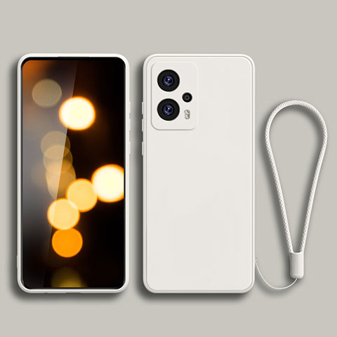 Funda Silicona Ultrafina Goma 360 Grados Carcasa YK2 para Xiaomi Redmi Note 11T Pro 5G Blanco