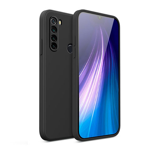 Funda Silicona Ultrafina Goma 360 Grados Carcasa YK2 para Xiaomi Redmi Note 8 (2021) Negro