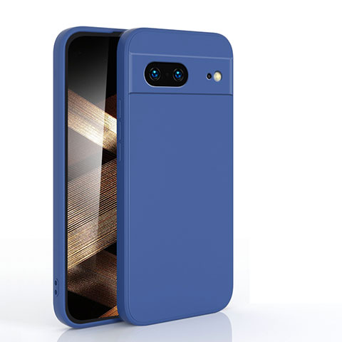 Funda Silicona Ultrafina Goma 360 Grados Carcasa YK3 para Google Pixel 7 5G Azul