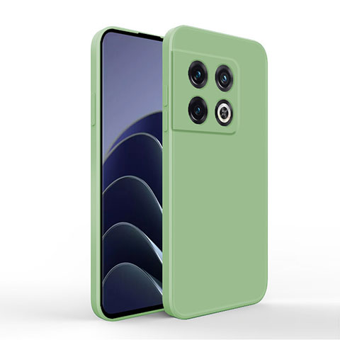 Funda Silicona Ultrafina Goma 360 Grados Carcasa YK3 para OnePlus 10 Pro 5G Verde