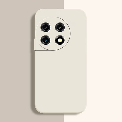 Funda Silicona Ultrafina Goma 360 Grados Carcasa YK3 para OnePlus 11 5G Blanco