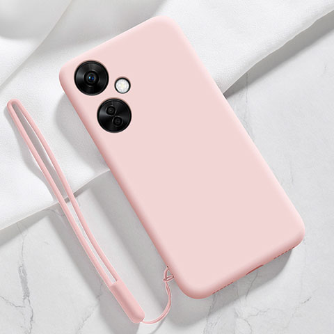 Funda Silicona Ultrafina Goma 360 Grados Carcasa YK3 para OnePlus Nord CE 3 Lite 5G Rosa