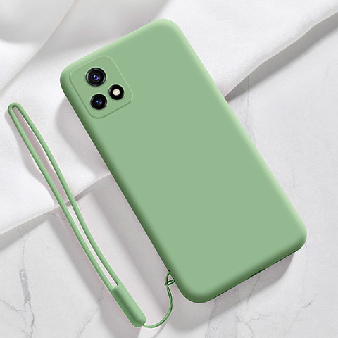 Funda Silicona Ultrafina Goma 360 Grados Carcasa YK3 para Vivo iQOO U3x 5G Verde