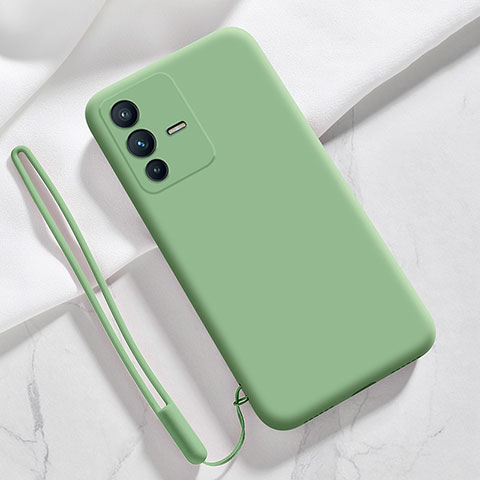 Funda Silicona Ultrafina Goma 360 Grados Carcasa YK3 para Vivo V23 5G Verde