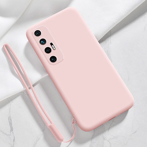 Funda Silicona Ultrafina Goma 360 Grados Carcasa YK3 para Xiaomi Mi 10S 5G Rosa