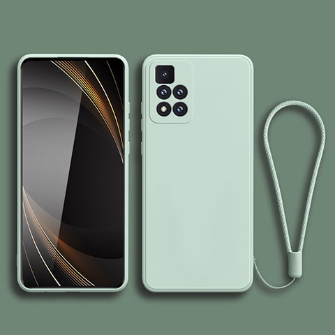 Funda Silicona Ultrafina Goma 360 Grados Carcasa YK3 para Xiaomi Mi 11i 5G (2022) Menta Verde