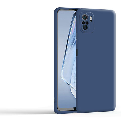 Funda Silicona Ultrafina Goma 360 Grados Carcasa YK3 para Xiaomi Mi 11i 5G Azul