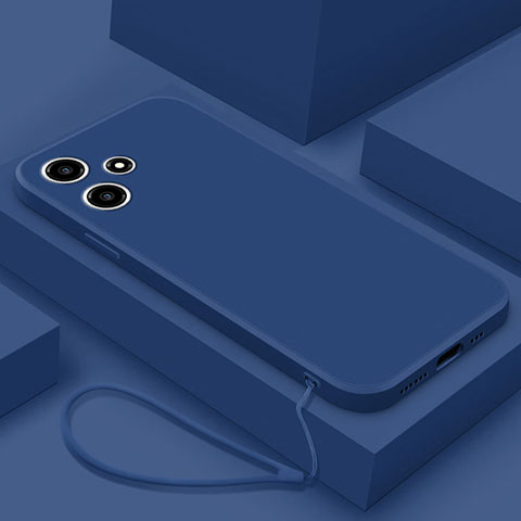 Funda Silicona Ultrafina Goma 360 Grados Carcasa YK3 para Xiaomi Poco M6 Pro 5G Azul