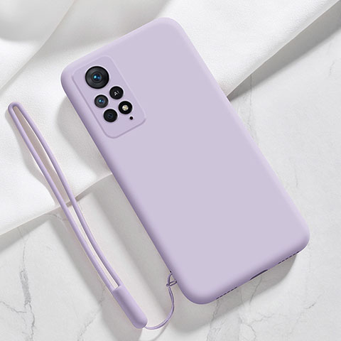 Funda Silicona Ultrafina Goma 360 Grados Carcasa YK3 para Xiaomi Poco X4 Pro 5G Purpura Claro