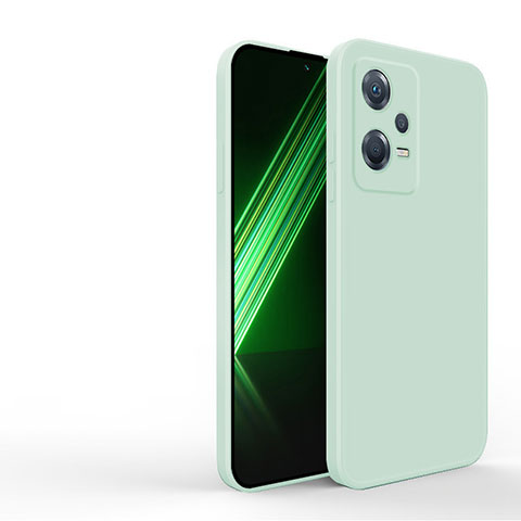 Funda Silicona Ultrafina Goma 360 Grados Carcasa YK3 para Xiaomi Poco X5 5G Menta Verde