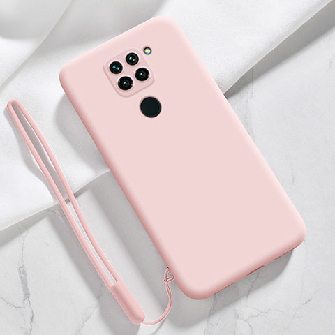 Funda Silicona Ultrafina Goma 360 Grados Carcasa YK3 para Xiaomi Redmi 10X 4G Rosa