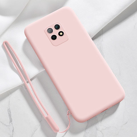 Funda Silicona Ultrafina Goma 360 Grados Carcasa YK3 para Xiaomi Redmi 10X Pro 5G Rosa