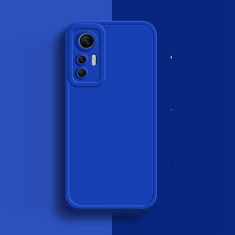 Funda Silicona Ultrafina Goma 360 Grados Carcasa YK3 para Xiaomi Redmi Note 12S Azul