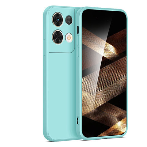 Funda Silicona Ultrafina Goma 360 Grados Carcasa YK3 para Xiaomi Redmi Note 13 5G Cian